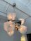 Italian Murano Glass & Metal Cube Ceiling Lamp from Mazzega, 1970s 2