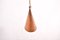 Danish Hand-Hammered Copper Pendant Lamp by E.S Horn Aalestrup, 1950s 3