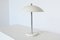 Dutch White Mushroom Table Lamp by Willem Hendrik Gispen for Gispen, 1950s 3