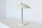 Lampe de Bureau Mushroom Blanche par Willem Hendrik Gispen pour Gispen, Pays-Bas, 1950s 3