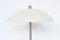 Lampe de Bureau Mushroom Blanche par Willem Hendrik Gispen pour Gispen, Pays-Bas, 1950s 4