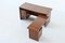 Custom Zebrano Wood Executive Desk from Belform, 1960s 2