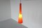 Italian Venini Style Orange Glass Pendant Lamp, 1960s 10