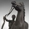 Statues Cheval Antique en Bronze, France, Set de 2 11