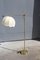 Lampadaire Articulé Ajustable en Laiton, Italie, 1950s 5