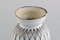 Filigrane Vase mit geometrischem Dekor von Stig Lindberg für Gustavsberg 3