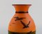 Vase With Seagulls in Hand-Painted Glazed Ceramics from Ipsens 3