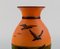 Vase With Seagulls in Hand-Painted Glazed Ceramics from Ipsens, Image 3