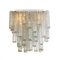 Modern Square Blown Light Fixture from Doria, 1960s 11