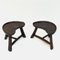 Norwegian Pine Stool Pair from Krogenæs Møbler, 1970s, Set of 2, Image 5