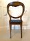 19th-Century Antique Victorian Balloon Back Mahogany Dining Chairs, Set of 6 4