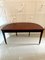 Antique George III Demilune Mahogany Console Table, Image 6