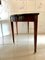Antique George III Demilune Mahogany Console Table, Image 4