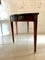 Table Console Antique George III Demi-Lune en Acajou 4