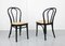 Antique Black 218 Chairs by Michael Thonet for Thonet, Set of 2 2