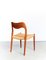 Vintage Danish No. 71 Dining Chairs by Niels O. Moller for J. L Moller, 1960s, Set of 4 9