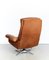 Cow Leather DS-31 Lounge Chair & Ottoman from de Sede, 1970s, Set of 2, Image 15