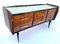 Vintage Mahogany, Ebony & Glass Chest of Drawers, 1970s 5