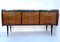 Vintage Mahogany, Ebony & Glass Chest of Drawers, 1970s, Image 7