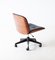 Black Leather Swivel Chair by Ico Luisa Parisi for MIM, 1960s 5