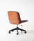 Black Leather Swivel Chair by Ico Luisa Parisi for MIM, 1960s 2