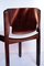Rosewood 122 Stacking Chairs by Vico Magistretti for Cassina, 1970s, Set of 4 2