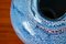 Blue Lagoon Keramik Boule Vase von Daniel de Montmollin für Taizé, 1970er 7