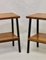 Vintage Guariche Style Nightstands, 1950s, Set of 2 2