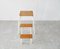 White Metal & Wood Step Ladder from FRZ, 1970s 4