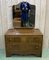 English Art Deco Walnut Dressing Table, 1930s, Image 3