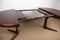 Danish Rosewood Extendable Dining Table with Central Leg, 1960s, Image 8