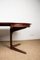 Danish Rosewood Extendable Dining Table with Central Leg, 1960s, Image 4