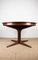 Danish Rosewood Extendable Dining Table with Central Leg, 1960s 12