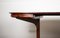 Danish Rosewood Extendable Dining Table with Central Leg, 1960s 16