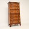 Antique Burr Walnut Chest of Drawers, Image 1