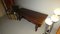 Italian Fratino Style Solid Walnut Table with Lyre Legs, 1900s 24