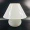 Große Vintage 6288 Mushroom Tischlampe von Glashütte Limburg 2