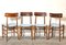 Scandinavian Dining Chairs, 1960s, Set of 4 2