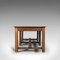 Large English Teak & Mahogany Refectory Table, Circa 1900 4