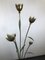 Italienische Stehlampe aus Messing & Floral von Arredoluce, 1950er 13