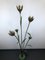 Italian Brass & Floral Floor Lamp from Arredoluce, 1950s 3