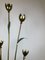 Lampada da terra floreale in ottone di Arredoluce, Italia, anni '50, Immagine 6