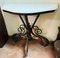Antique Console Table with Marble Top by Michael Thonet 9