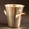 Vintage Silver-Plated Metal Wine Cooler by Wilhelm Wagenfeld for WMF, 1950s, Image 3