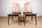 Danish Teak Eva Chairs by Niels Koefoed for Koefoeds Hornslet, 1960s, Set of 4 1