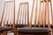 Danish Teak Eva Chairs by Niels Koefoed for Koefoeds Hornslet, 1960s, Set of 4, Image 3