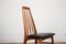 Danish Teak Eva Chairs by Niels Koefoed for Koefoeds Hornslet, 1960s, Set of 4 17