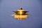 Danish Brass Ceiling Lamp, 1970s, Image 3