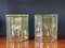 Vintage French Brass & Glass Sconces, 1980s, Set of 2, Image 5