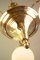 Lámpara de araña Art Déco de latón, Imagen 9